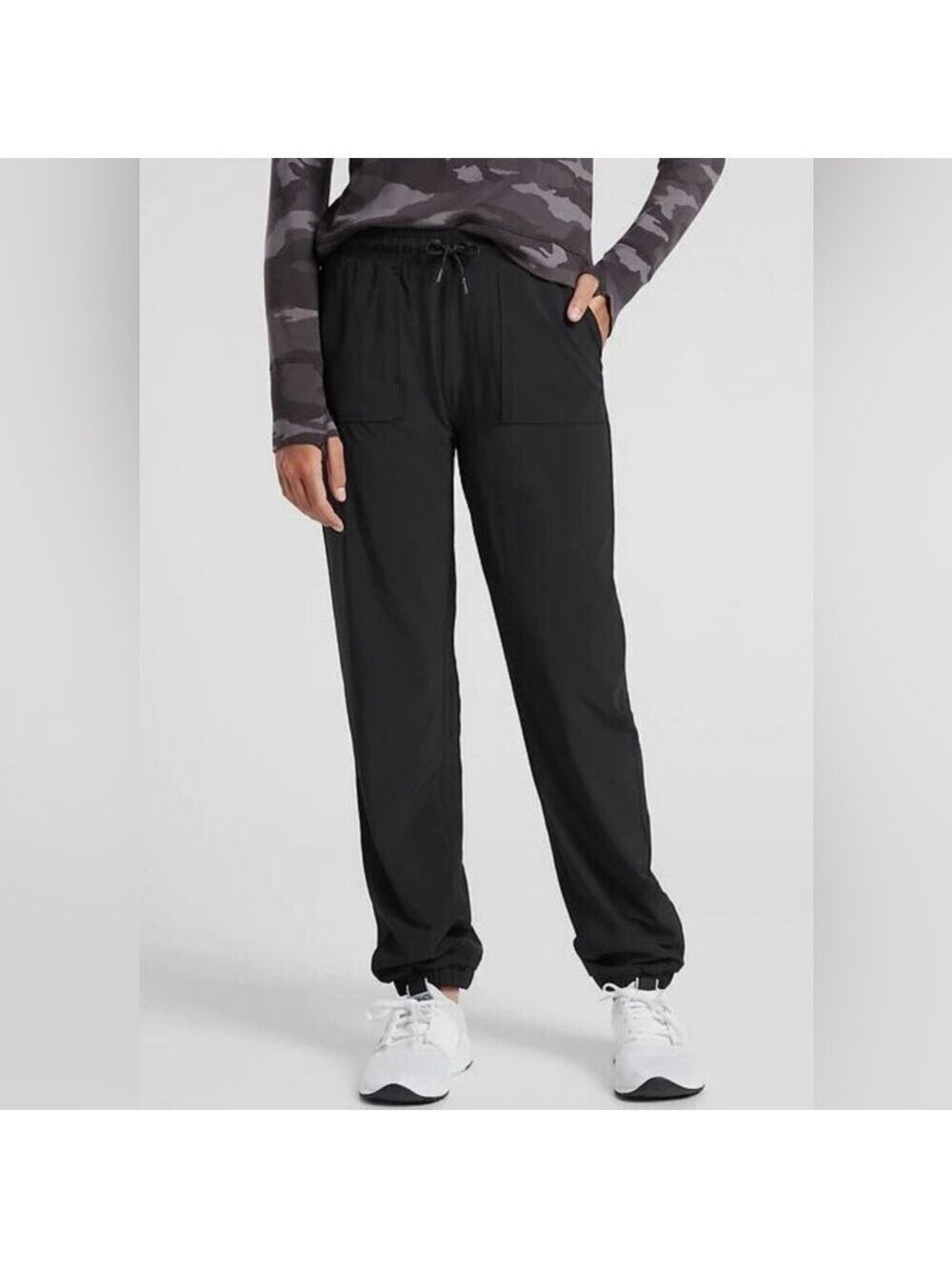 Athleta Girl Lined High Jump Jogger Navy Size Medium - Picture 8 of 10